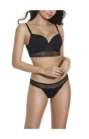 SELENE švelnių nėrinių liemenėlė AMAYA su Push-Up