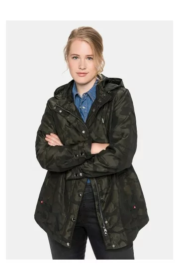 Atspari vandeliui Sheego striukė su gobtuvu Sheego - 1