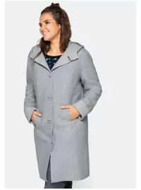 Garbanoto bouclé Sheego paltas be pamušalo Sheego - 1