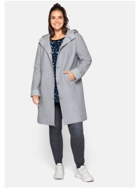 Garbanoto bouclé Sheego paltas be pamušalo Sheego - 4