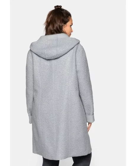 Garbanoto bouclé Sheego paltas be pamušalo Sheego - 3