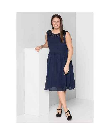 Sheego šifono suknelė