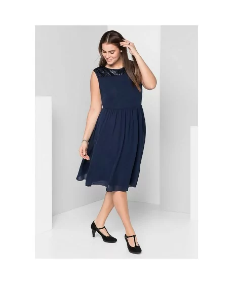 Sheego šifono suknelė