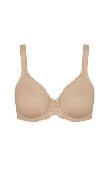 Triumph Modern Lace+Cotton W liemenėlė su lankeliais