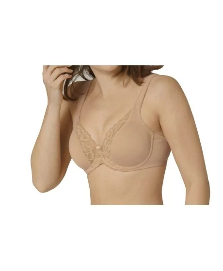Triumph Modern Lace+Cotton W liemenėlė su lankeliais