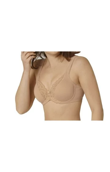 Triumph Modern Lace+Cotton W liemenėlė su lankeliais