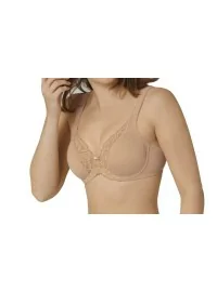 Triumph Modern Lace+Cotton W liemenėlė su lankeliais