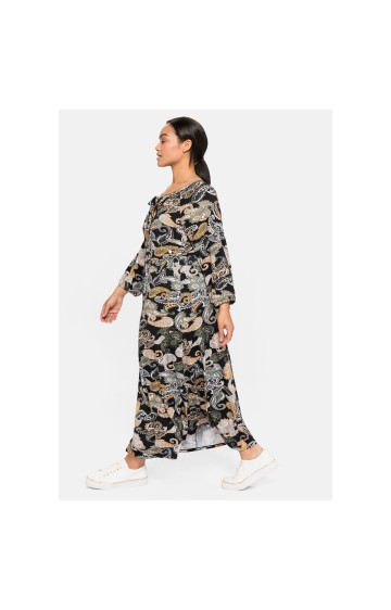 Sheego midi ilgio trikotažo suknelė