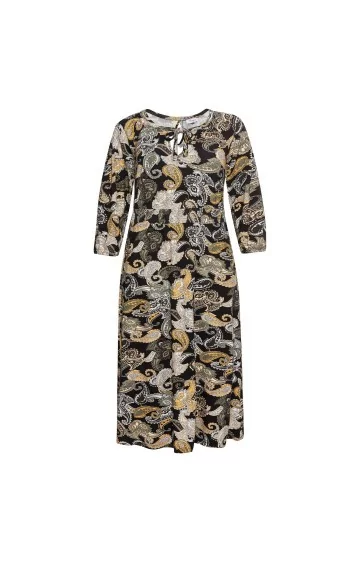 Sheego midi ilgio trikotažo suknelė