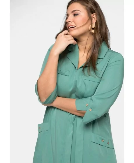 Ilga marškinių tipo Sheego suknelė