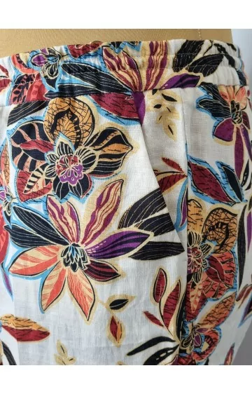 Lininės MONA kelnės