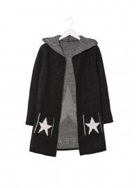 COSMO kardiganas su gobtuvu