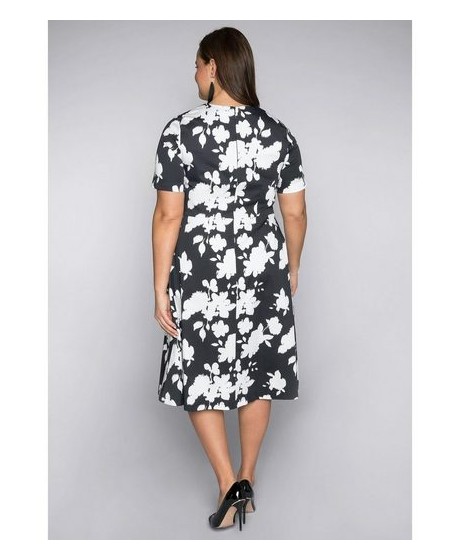 Sheego medvilnės suknelė su kūną formuojančiu apatiniu A Sheego - 5