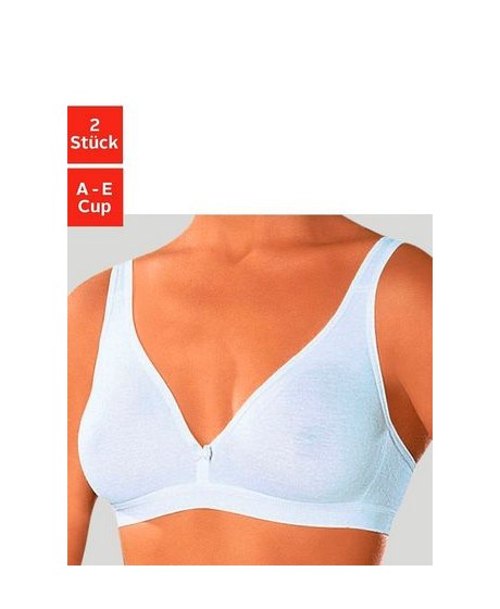 2-in-1 Petite Fleur medvilnės liemenėlės  - 1