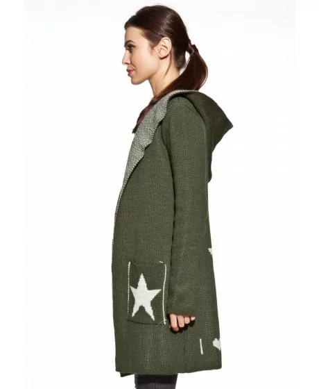 COSMO kardiganas su gobtuvu COSMO kardiganas su gobtuvu