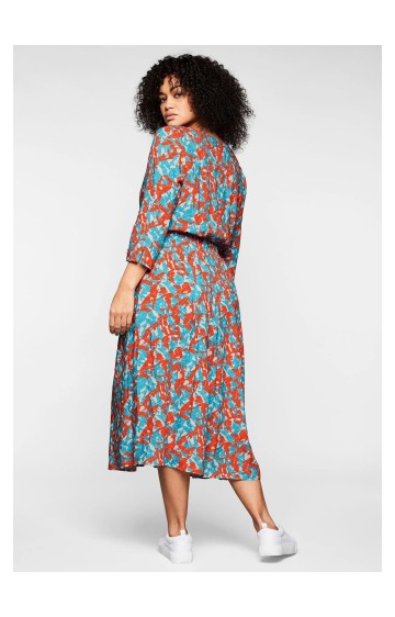 Ryški Sheego viskozės suknelė grafiniu raštu Sheego - 2