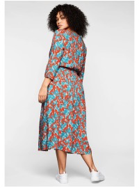 Ryški Sheego viskozės suknelė grafiniu raštu Sheego - 2