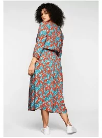 Ryški Sheego viskozės suknelė grafiniu raštu Sheego - 2