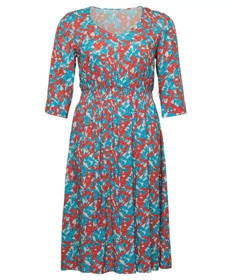 Ryški Sheego viskozės suknelė grafiniu raštu Sheego - 5