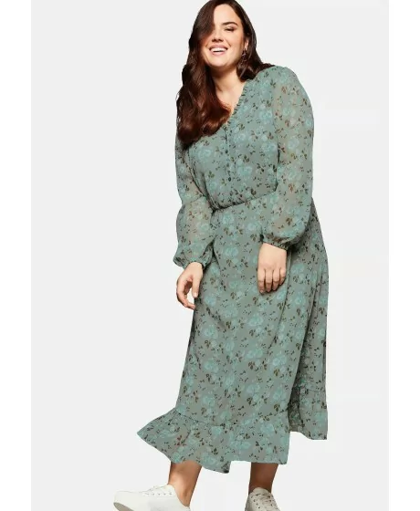 Sheego šifono suknelė su pamušalu Sheego - 3