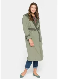 Sheego lietpaltis su gobtuvu Sheego - 1