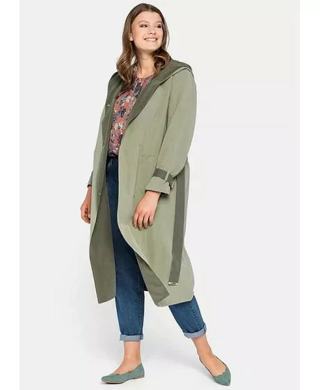 Sheego lietpaltis su gobtuvu Sheego - 2