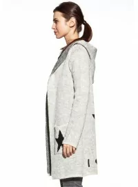 COSMO kardiganas su gobtuvu