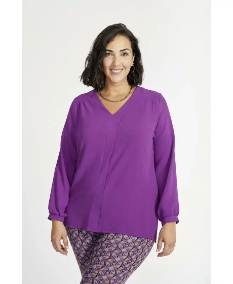 SPG WOMAN vienspalvė palaidinė ilgomis rankovėmis SPG WOMAN - 1