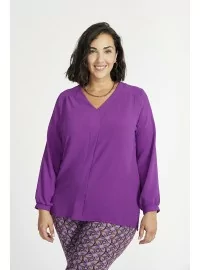 SPG WOMAN vienspalvė palaidinė ilgomis rankovėmis SPG WOMAN - 1