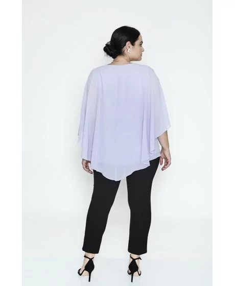 Sluoksniuota SPG WOMAN šifono palaidinė SPG WOMAN - 2