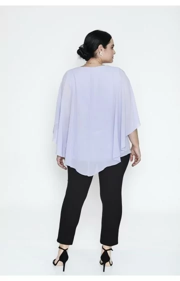 Sluoksniuota SPG WOMAN šifono palaidinė SPG WOMAN - 2