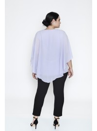 Sluoksniuota SPG WOMAN šifono palaidinė SPG WOMAN - 2