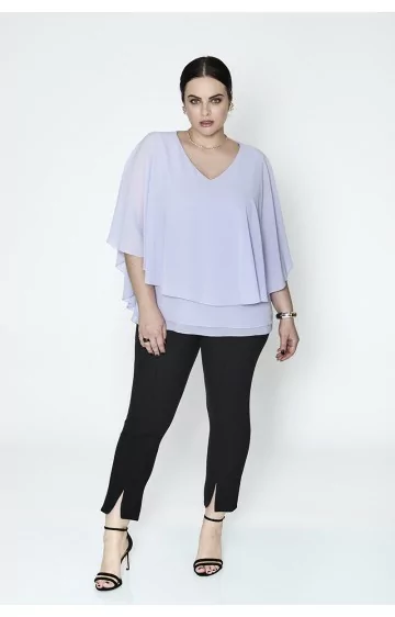 Sluoksniuota SPG WOMAN šifono palaidinė SPG WOMAN - 3