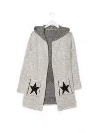 COSMO kardiganas su gobtuvu