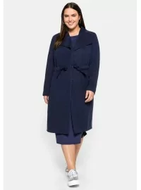 Ilgas Sheego švarkas su kontrastingu pamušalu Sheego - 1