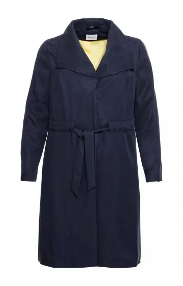 Ilgas Sheego švarkas su kontrastingu pamušalu Sheego - 5