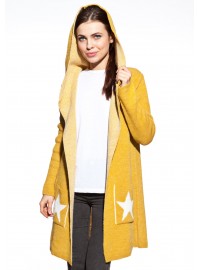 COSMO kardiganas su gobtuvu