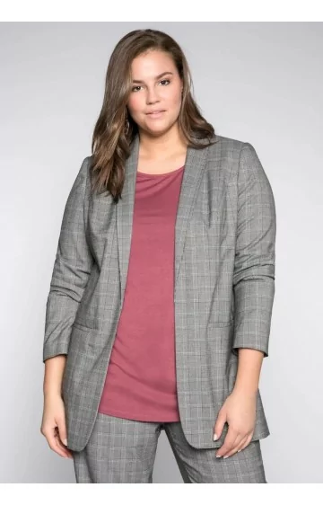 Languotas Sheego švarkas su pamušalu Sheego - 1 Languotas Sheego švarkas su pamušalu Sheego - 1