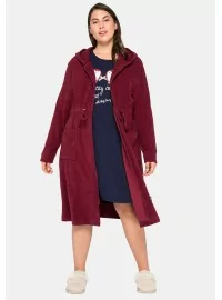 Sheego kilpinis chalatas su gobtuvu