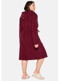 Sheego kilpinis chalatas su gobtuvu