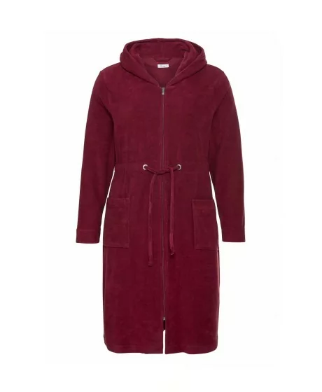 Sheego kilpinis chalatas su gobtuvu