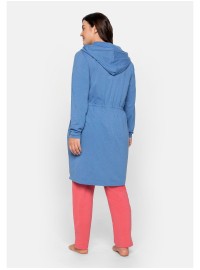 Sheego kilpinis chalatas su gobtuvu