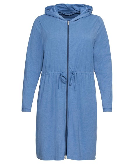 Sheego kilpinis chalatas su gobtuvu