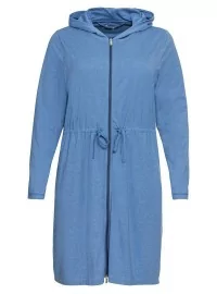 Sheego kilpinis chalatas su gobtuvu