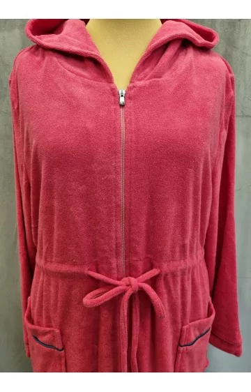 Sheego kilpinis chalatas su gobtuvu