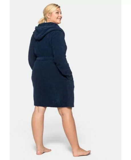 Kilpinis Sheego chalatas su gobtuvu