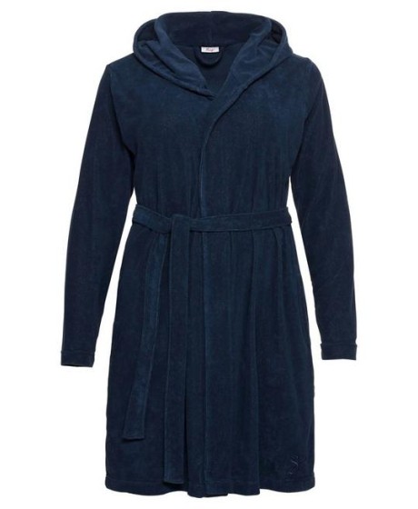 Kilpinis Sheego chalatas su gobtuvu