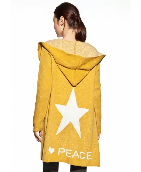 COSMO kardiganas su gobtuvu