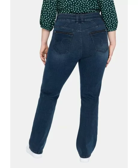 Tiesaus kirpimo Sheego džinsai aukštu juomeniu