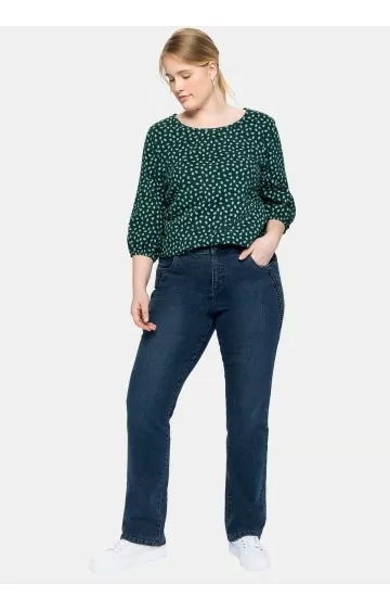 Tiesaus kirpimo Sheego džinsai aukštu juomeniu